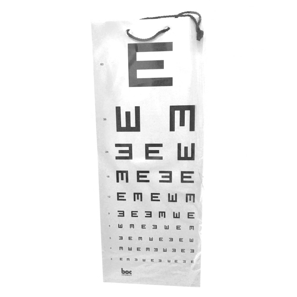 Eye Chart Universal 6 Metre Standard - SSS Australia - SSS