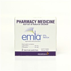 Emla Topical Patch Pack of 2 SM