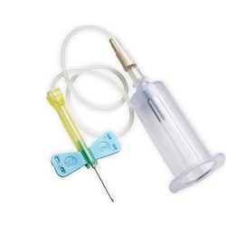 B.DVacutainer Safety-Lok with Pre Attached Holder 23G x 3/4"