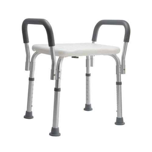 Aluminium Shower Stool Aspire 465mm BTS119035 Steps Chairs Stools SSS Australia SSS Australia Medical Supplies Equipment Consumables