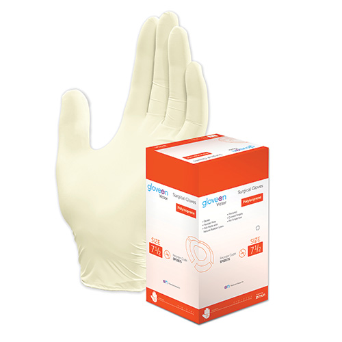 Victor White Surgical Gloves Sterile Sz 7.5 B50pr - SSS Australia - SSS ...