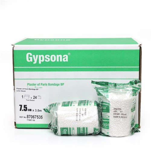 Gypsona Plaster Bandages 7.5cm x 3.5cm - SSS Australia - SSS