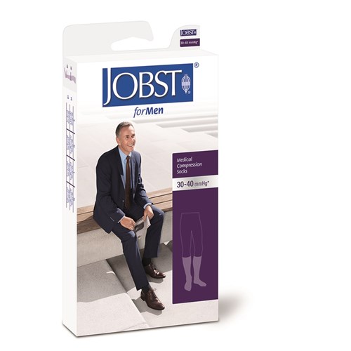 Jobst forMen Socks 30-40mmHg Medium Black