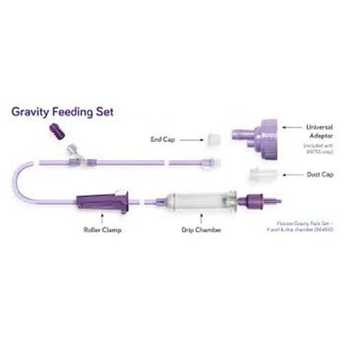 Flocare Gravity Pack Set Y Port & Drip Chamber C30 - SSS Australia ...