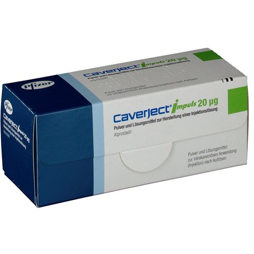 Caverject Impulse 20mcg/0.5ml Syr 2 SM