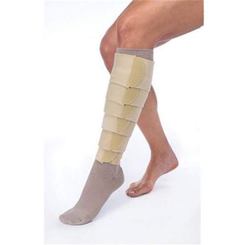 Jobst Farrow Wrap Lite Leg Regular Extra Small Tan Pack/1