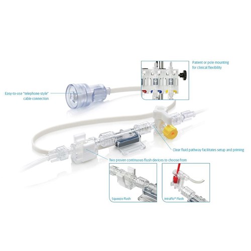 Mount for Transpac IV Disposable Transducer Reusable